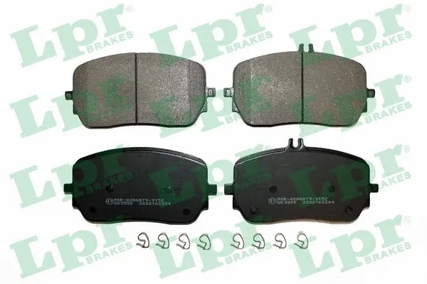 Brake Pad Set, disc brake (05P2244)