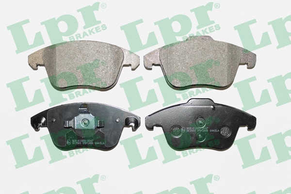 Brake Pad Set, disc brake (05P1480)