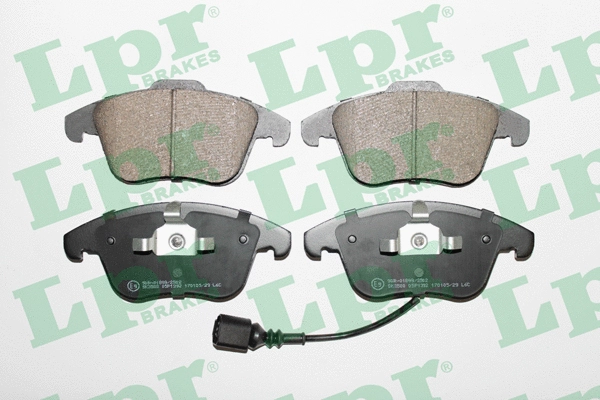 Brake Pad Set, disc brake (05P1392)