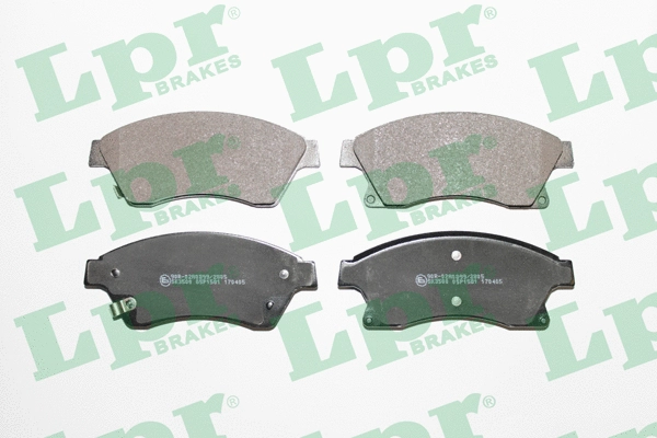 Brake Pad Set, disc brake (05P1581)