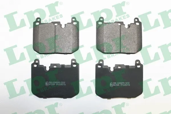 Brake Pad Set, disc brake (05P2116)