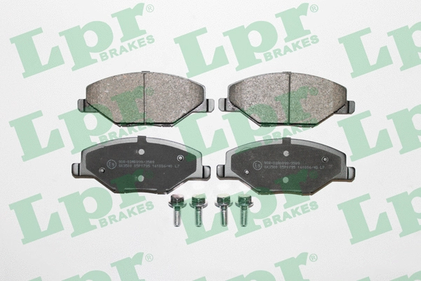 Brake Pad Set, disc brake (05P1795)