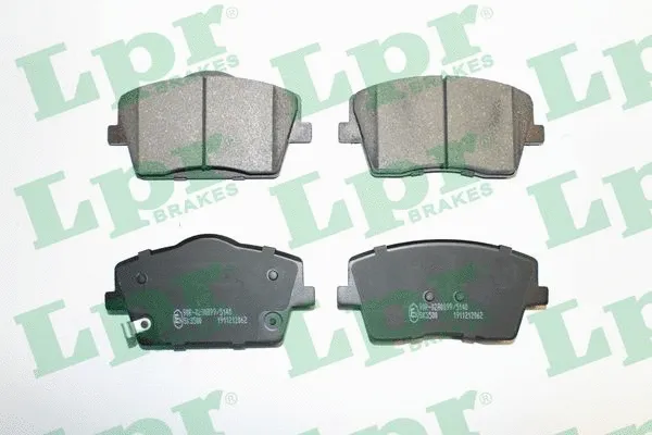 Brake Pad Set, disc brake (05P2062)