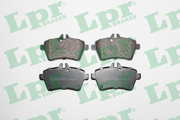 Brake Pad Set, disc brake (05P1242)