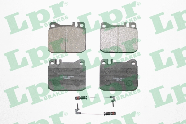 Brake Pad Set, disc brake (05P141A)