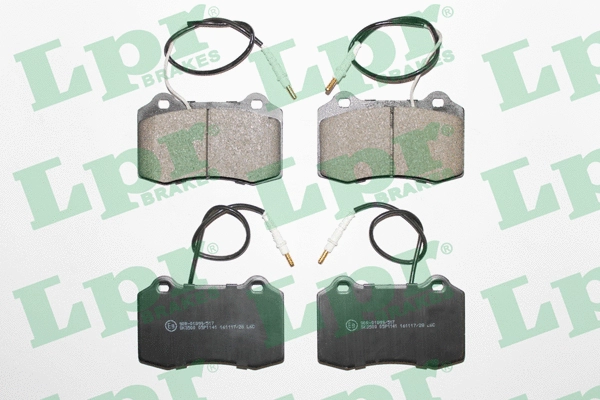 Brake Pad Set, disc brake (05P1141)