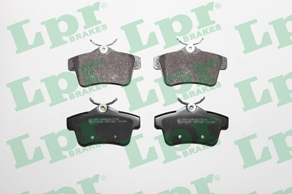 Brake Pad Set, disc brake (05P1567)