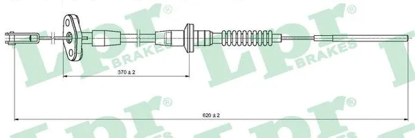 Cable Pull, clutch control (C0001C)
