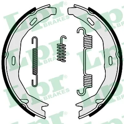 Brake Shoe Set, parking brake (09660)