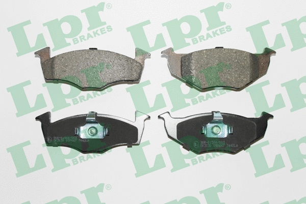 Brake Pad Set, disc brake (05P667)