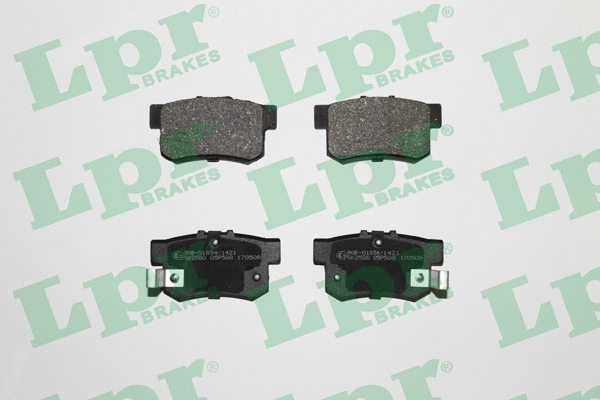 Brake Pad Set, disc brake (05P508)