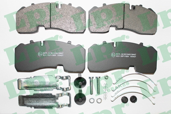 Brake Pad Set, disc brake (05P1185K)
