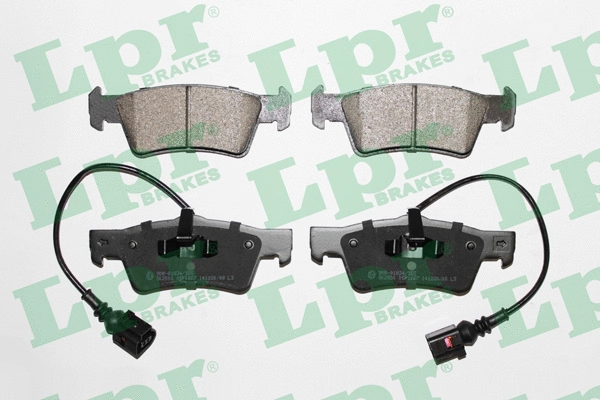 Brake Pad Set, disc brake (05P1667)