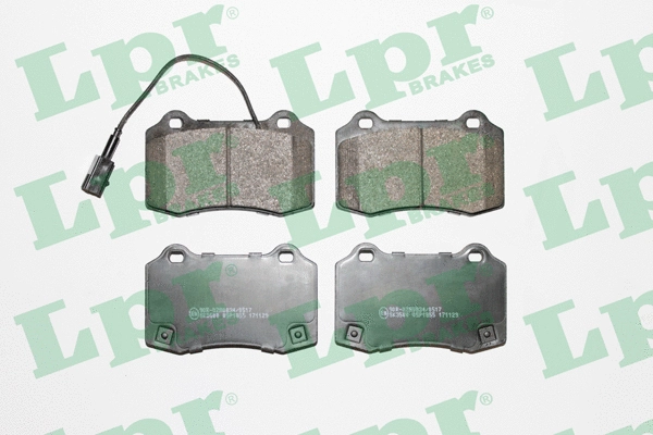 Brake Pad Set, disc brake (05P1855)