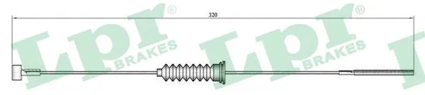 Cable Pull, parking brake (C0587B)