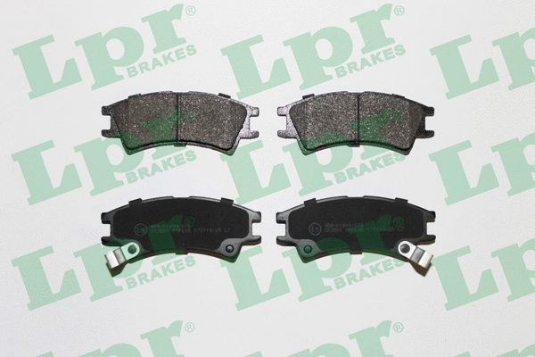 Brake Pad Set, disc brake (05P695)