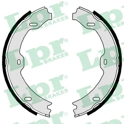 Brake Shoe Set, parking brake (09020)