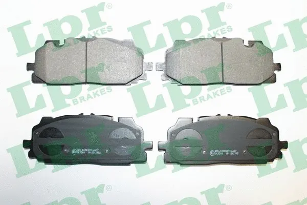 Brake Pad Set, disc brake (05P2102)