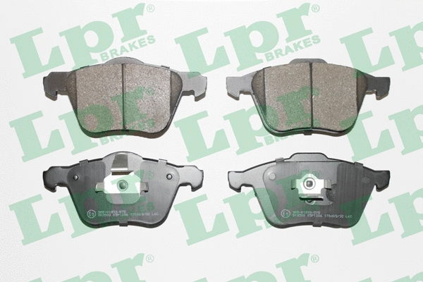 Brake Pad Set, disc brake (05P1286)