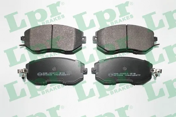 Brake Pad Set, disc brake (05P2077)