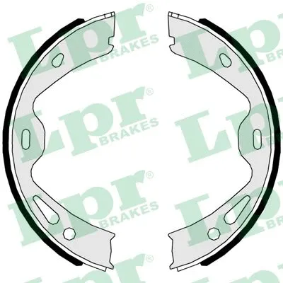 Brake Shoe Set, parking brake (01119)