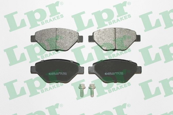 Brake Pad Set, disc brake (05P910)