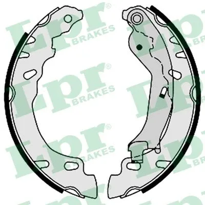 Brake Shoe Set (08780)