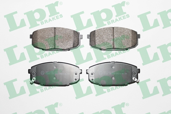 Brake Pad Set, disc brake (05P1375)