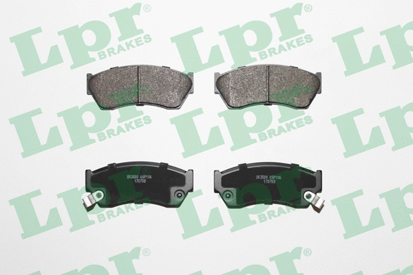 Brake Pad Set, disc brake (05P186)