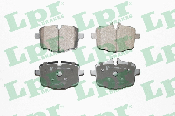 Brake Pad Set, disc brake (05P1631)