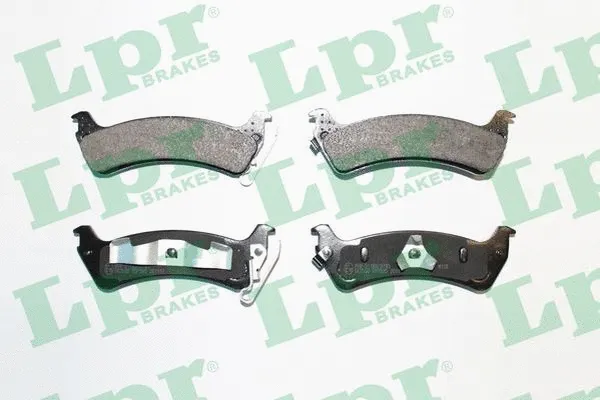 Brake Pad Set, disc brake (05P595)