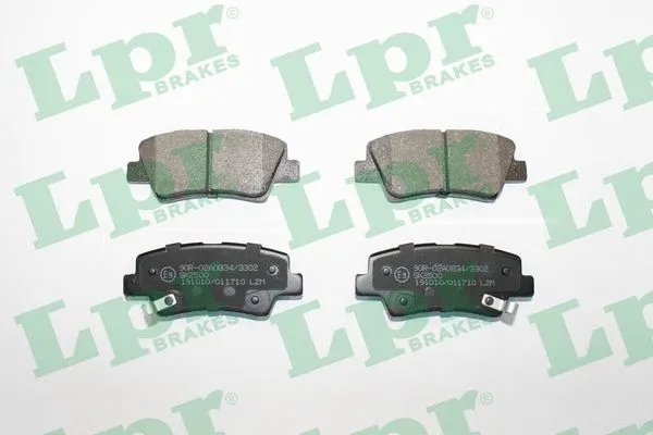 Brake Pad Set, disc brake (05P1710)