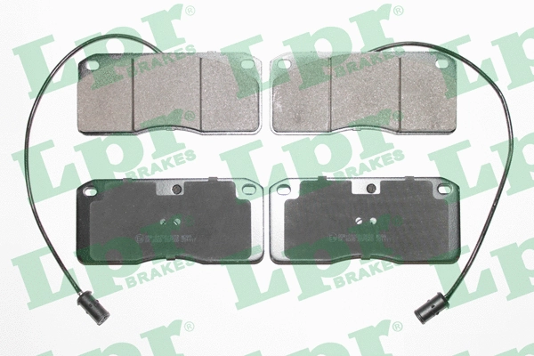 Brake Pad Set, disc brake (05P500)