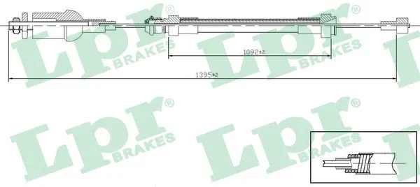 Cable Pull, clutch control (C0237C)