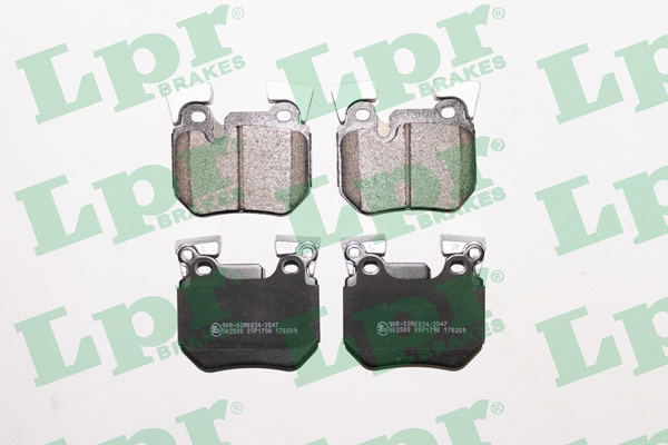 Brake Pad Set, disc brake (05P1790)