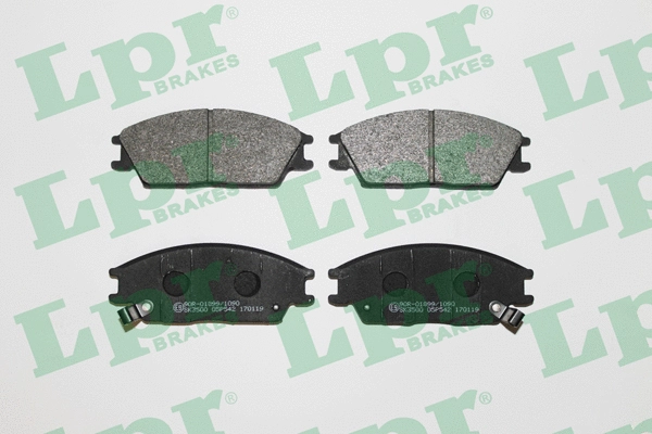 Brake Pad Set, disc brake (05P542)