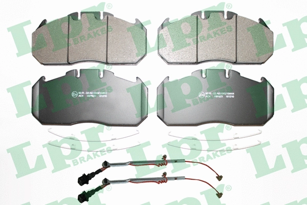 Brake Pad Set, disc brake (05P823A)