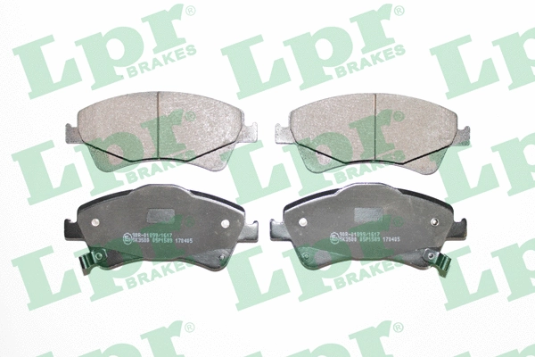Brake Pad Set, disc brake (05P1589)