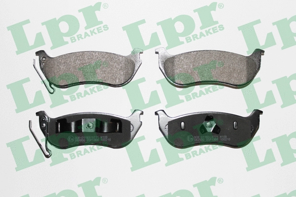 Brake Pad Set, disc brake (05P1366)