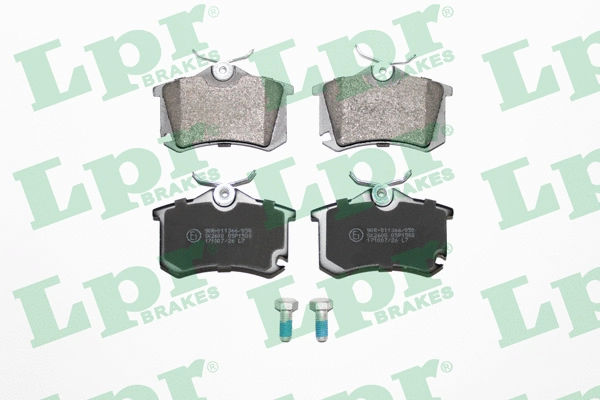 Brake Pad Set, disc brake (05P1508)
