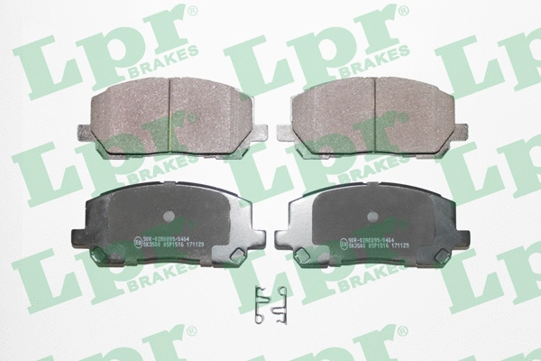 Brake Pad Set, disc brake (05P1516)