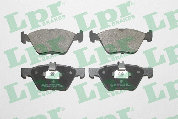 Brake Pad Set, disc brake (05P406)