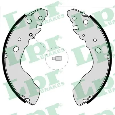 Brake Shoe Set (07770)