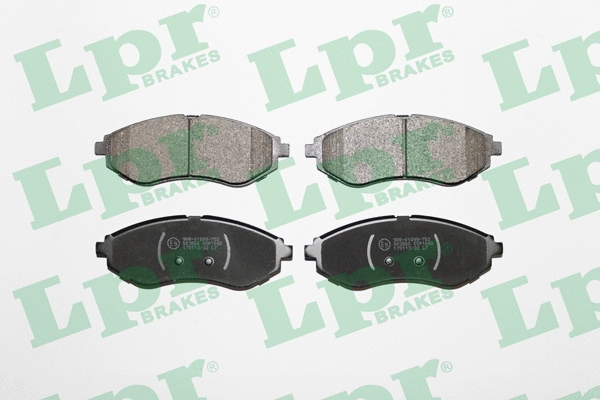 Brake Pad Set, disc brake (05P1080)