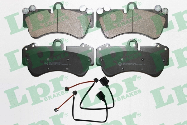Brake Pad Set, disc brake (05P1226A)