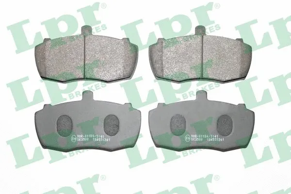 Brake Pad Set, disc brake (05P261)