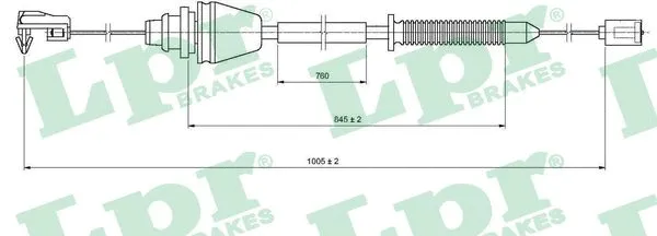 Accelerator Cable (C0148A)