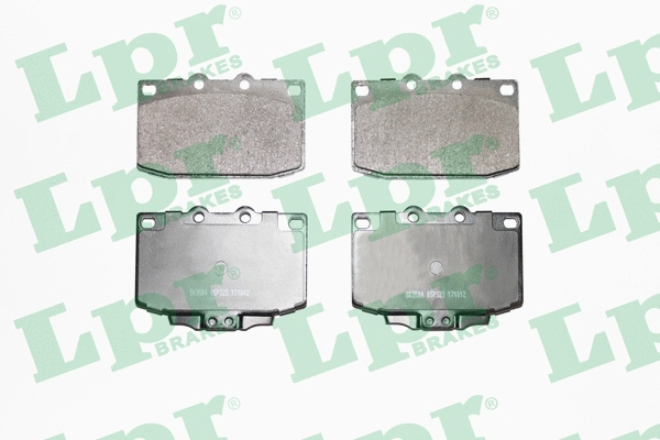 Brake Pad Set, disc brake (05P323)