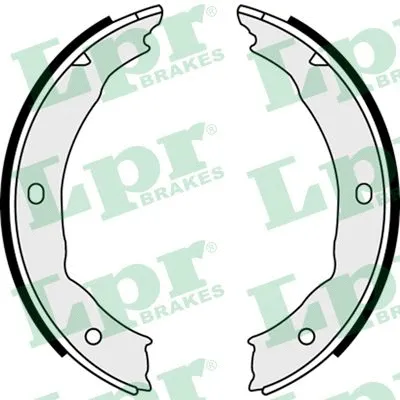 Brake Shoe Set, parking brake (08400)