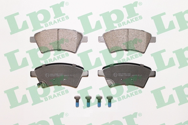 Brake Pad Set, disc brake (05P1245)